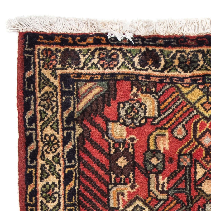 Tapete Persa - Nomadic - 93 x 63 cm - vermelho escuro