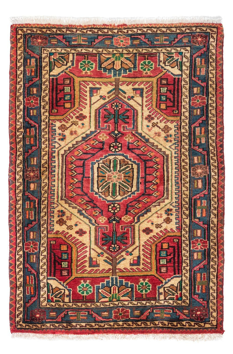 Tapete Persa - Nomadic - 124 x 83 cm - vermelho