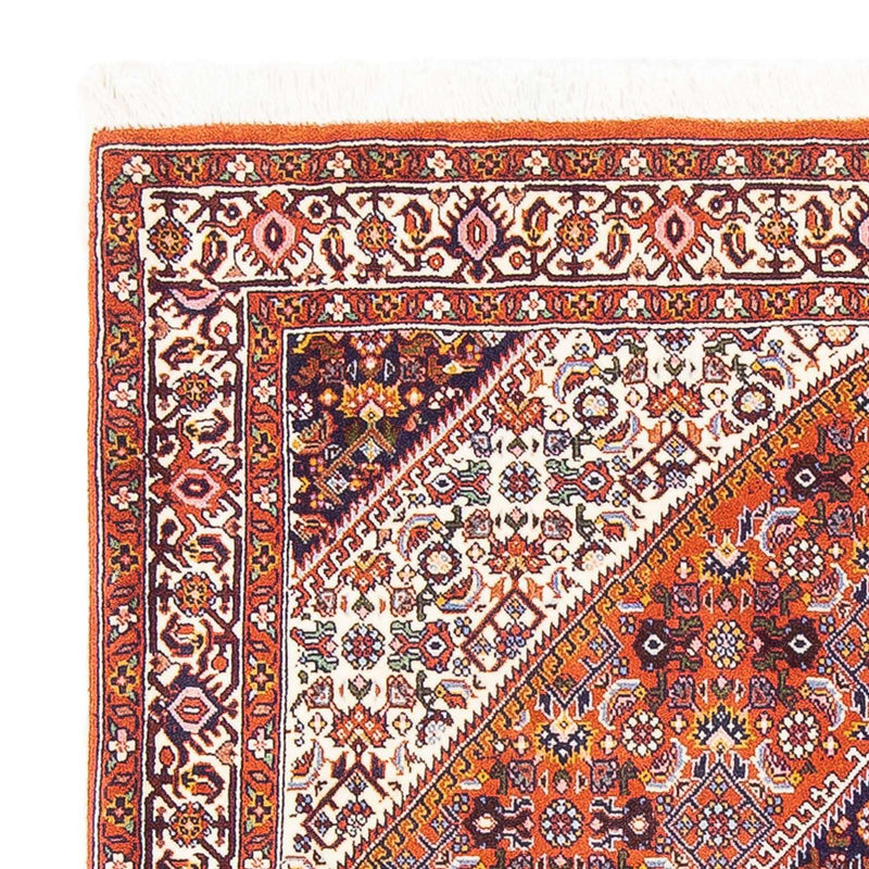 Tapete Persa - Bijar - 160 x 101 cm - laranja