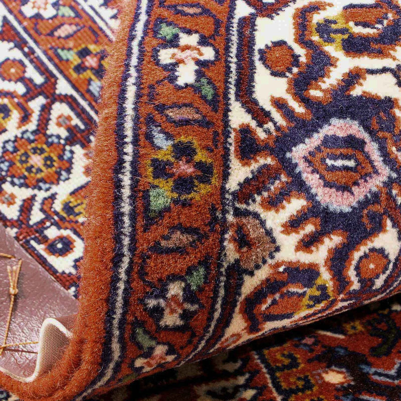 Tapete Persa - Bijar - 160 x 101 cm - laranja