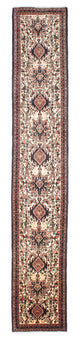 Corredor Tapete Persa - Nomadic - 389 x 70 cm - bege