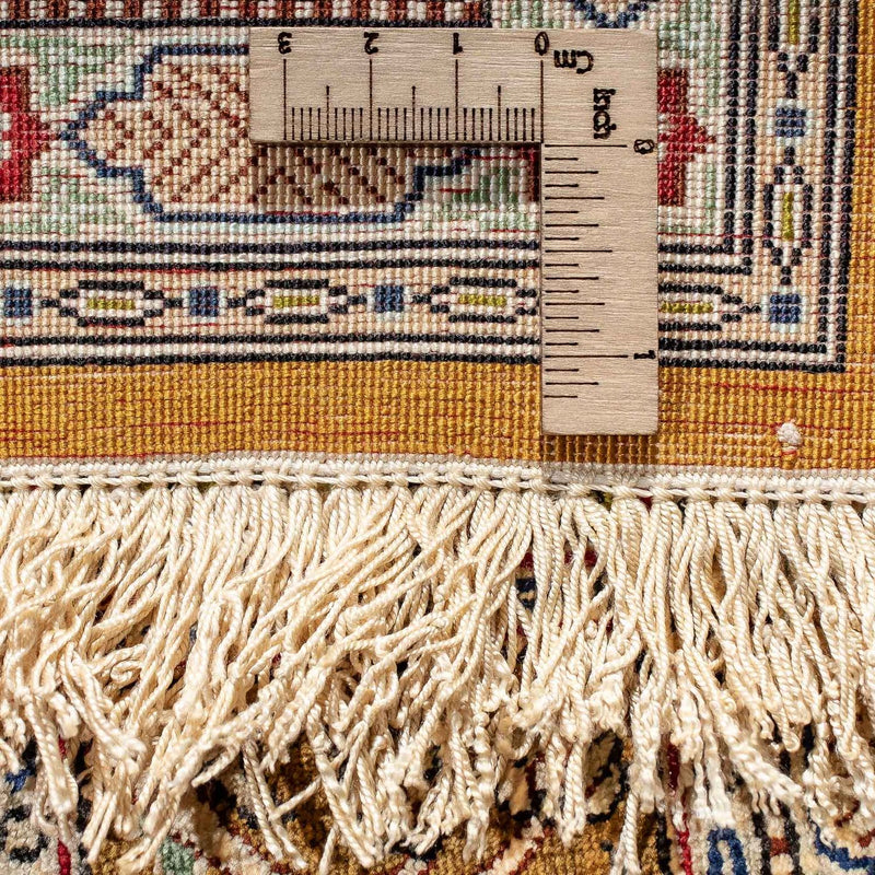 Tapete persa - Ghom - 72 x 55 cm - multicolorido