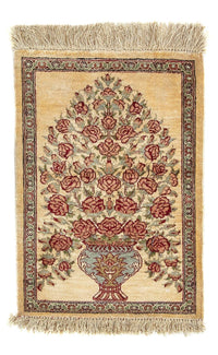 Qom seda Tapete 41x31cm - Tapete persa – product image