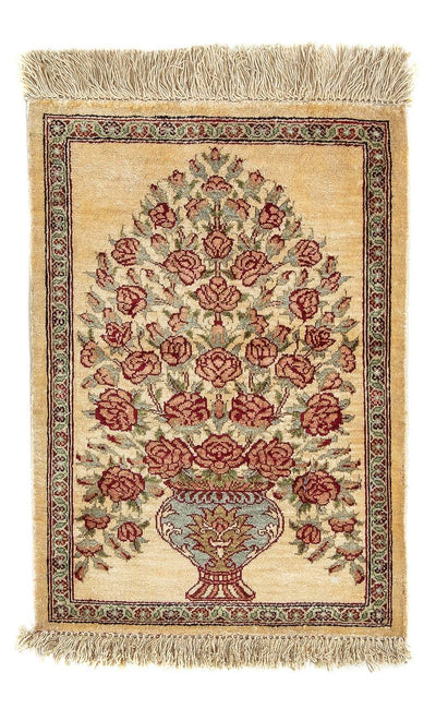 Qom seda Tapete 31x41cm - Tapete persa
