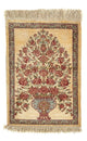 Qom seda Tapete 41x31cm - Tapete persa