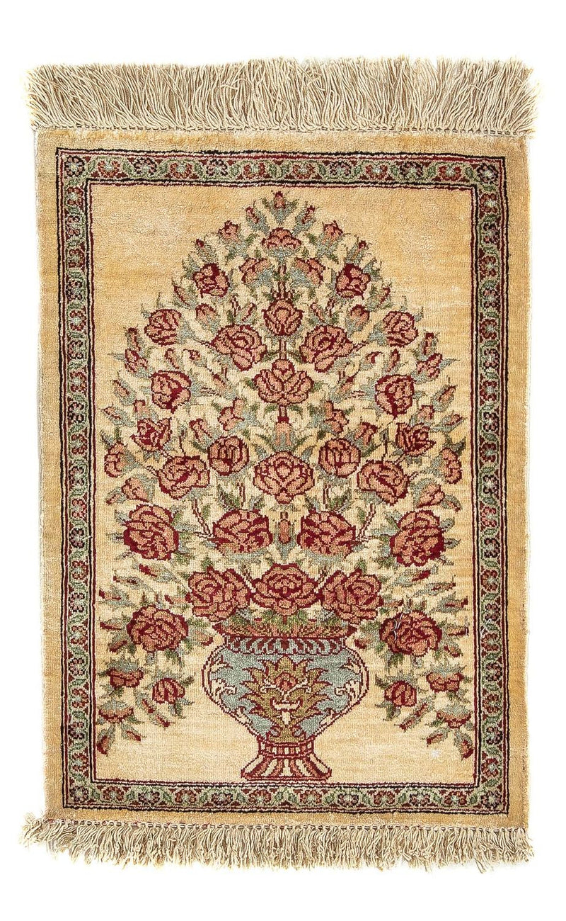Qom seda Tapete 41x31cm - Tapete persa