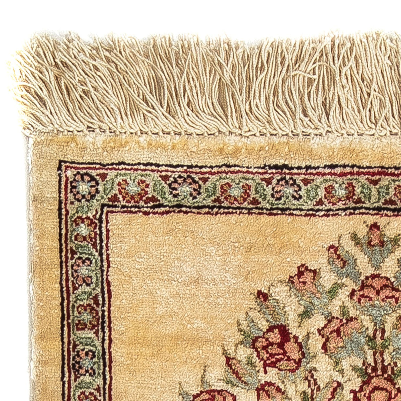 Qom seda Tapete 41x31cm - Tapete persa