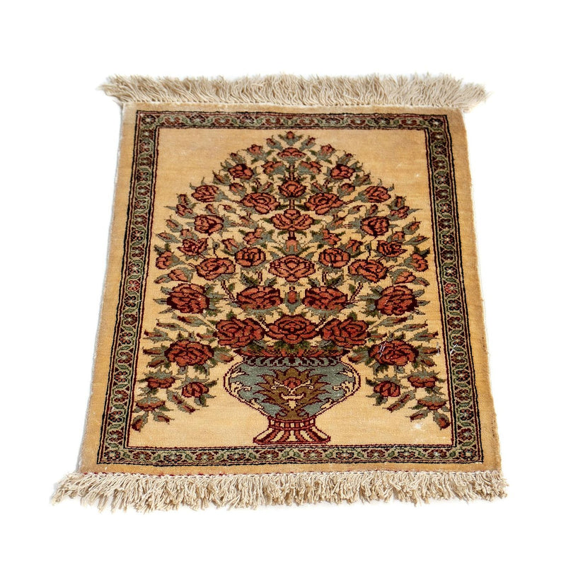 Qom seda Tapete 41x31cm - Tapete persa