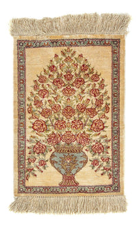 Qom seda Tapete 42x31cm - Tapete persa – product image