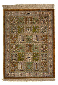 Tapete persa - Ghom - 73 x 54 cm - multicolorido – product image