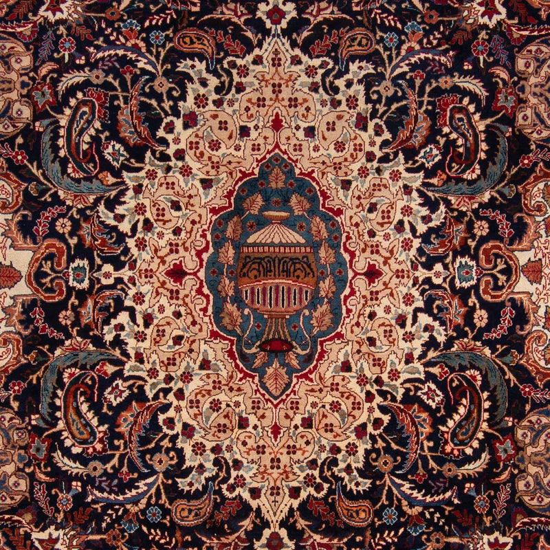 Tapete Persa - Clássico - 365 x 257 cm - azul escuro