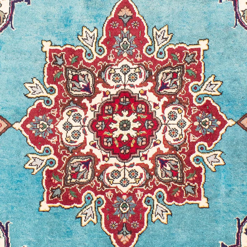 Tapete Persa - Tabriz - 300 x 203 cm - turquesa