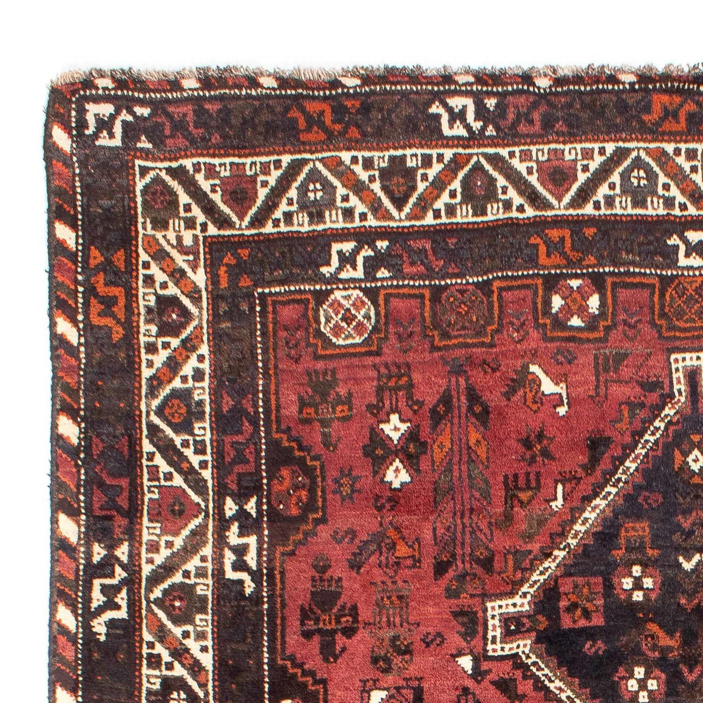 Tapete Persa - Nomadic - 307 x 210 cm - vermelho escuro