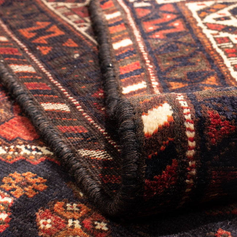 Tapete Persa - Nomadic - 295 x 213 cm - vermelho escuro