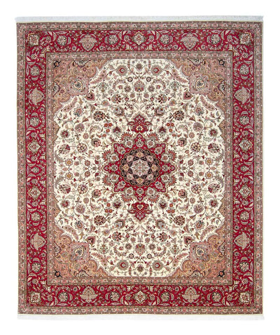Tapete Tabriz - 50 Raj 250x300cm - Tapete persa - vermelho