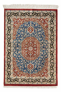 Qom Tapete 55x81cm - Tapete persa - vermelho escuro – product image