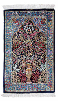 Qom Tapete 96x57cm - Tapete persa – product image