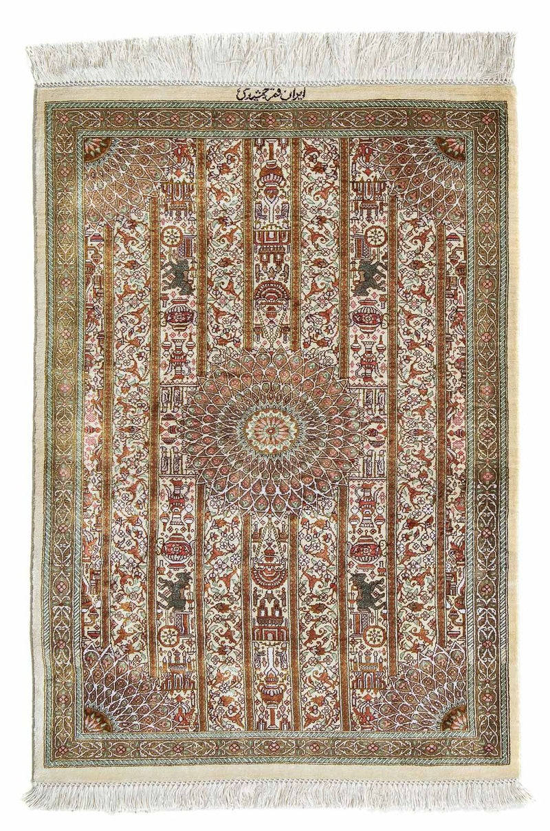 Qom Tapete 90x59cm - Tapete persa