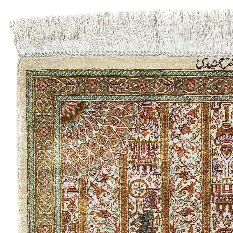 Qom Tapete 90x59cm - Tapete persa