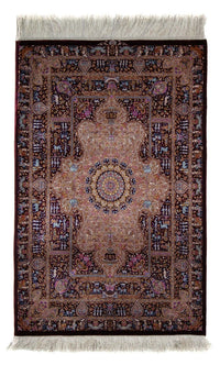 Qom Tapete 90x62cm - Tapete persa – product image