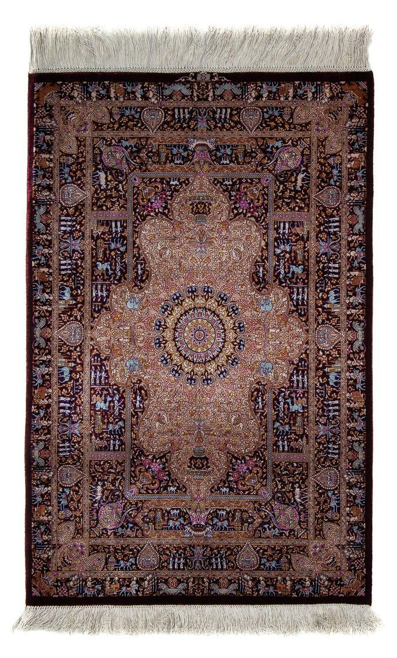 Qom Tapete 90x62cm - Tapete persa