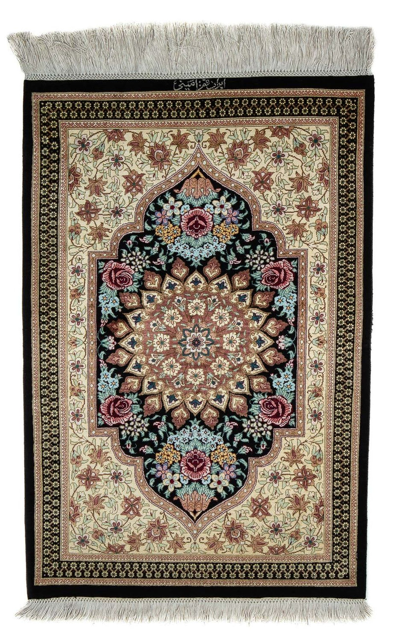 Qom Tapete 89x59cm - Tapete persa