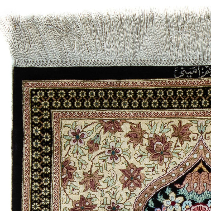 Qom Tapete 89x59cm - Tapete persa
