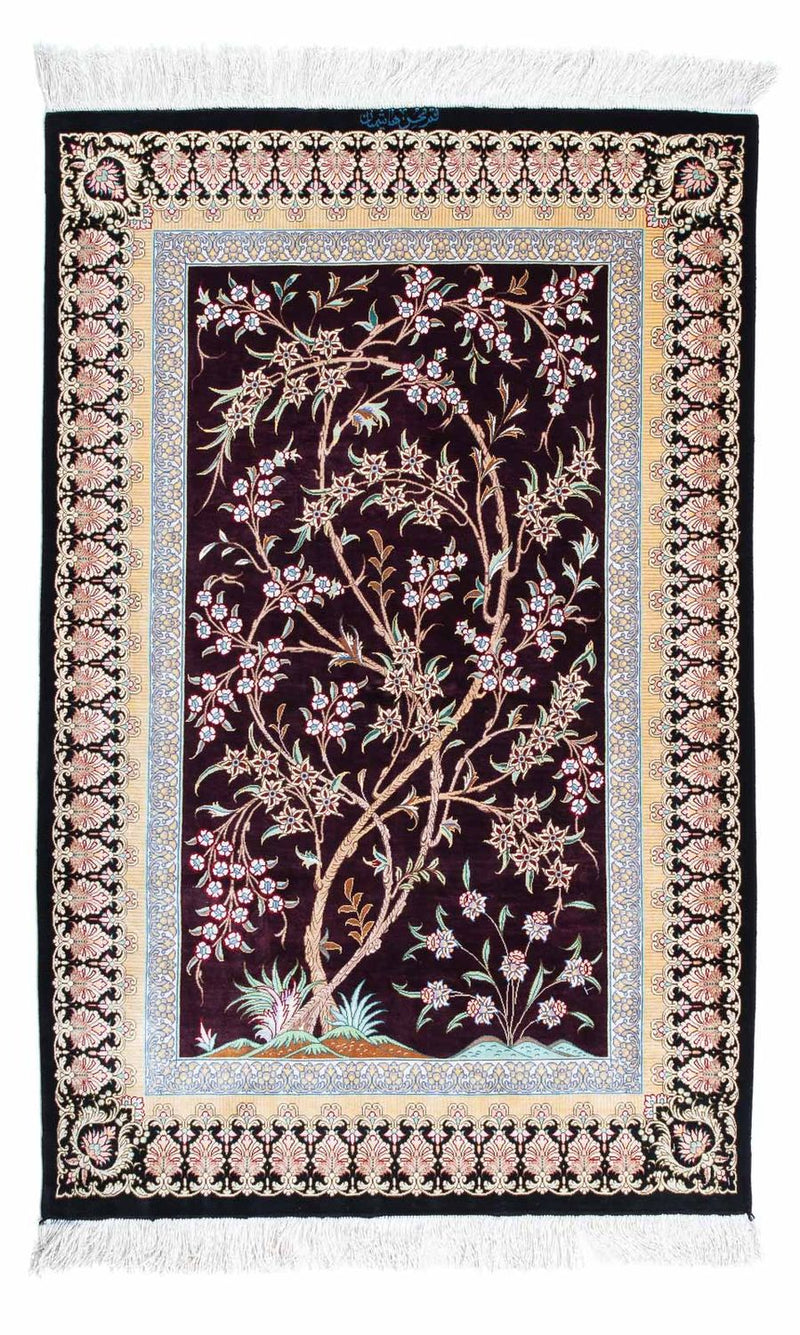 Qom Tapete 123x79cm - Tapete persa