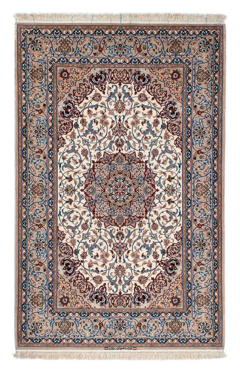 Qom seda Tapete 202x128cm - Tapete persa