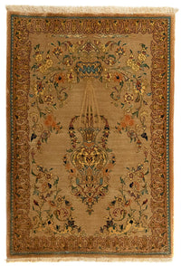 Tapete Persa - Tabriz - Royal - 107 x 79 cm - castanho – product image