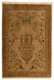 Tapete Persa - Tabriz - Royal - 107 x 79 cm - castanho