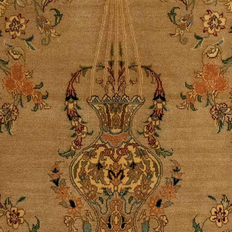 Tapete Persa - Tabriz - Royal - 107 x 79 cm - castanho