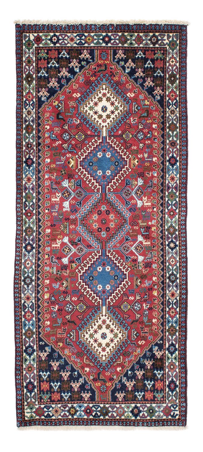 Corredor Tapete Persa - Nomadic - 197 x 82 cm - vermelho