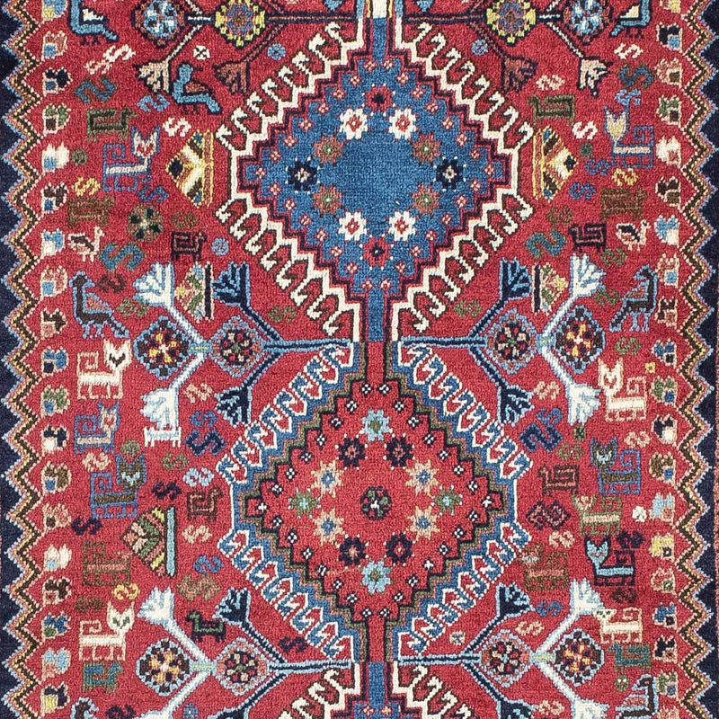 Corredor Tapete Persa - Nomadic - 197 x 82 cm - vermelho