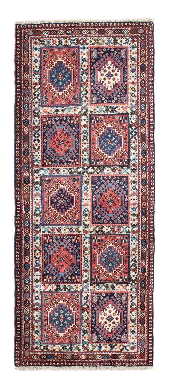 Corredor Tapete Persa - Nomadic - 195 x 81 cm - vermelho claro