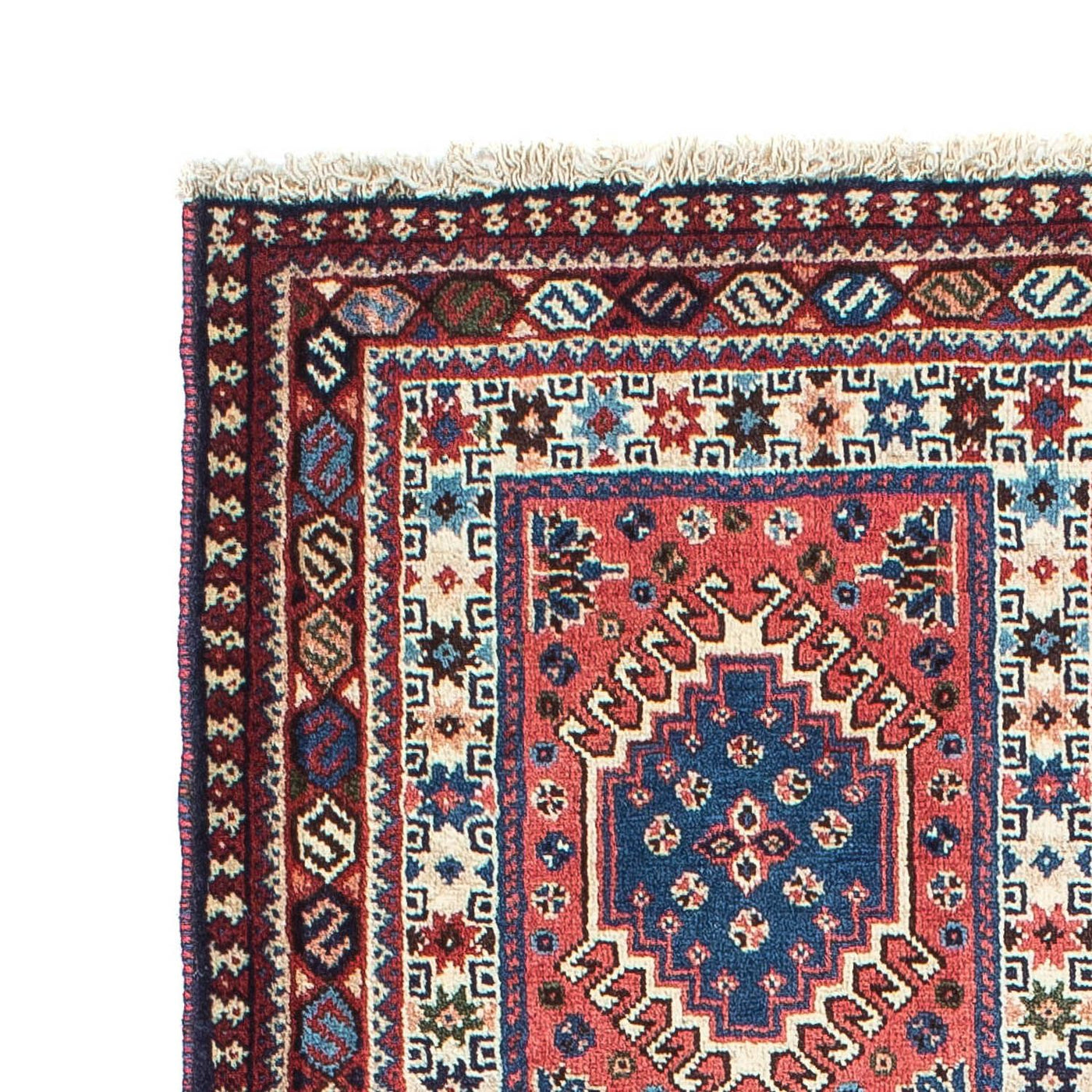Corredor Tapete Persa - Nomadic - 195 x 81 cm - vermelho claro