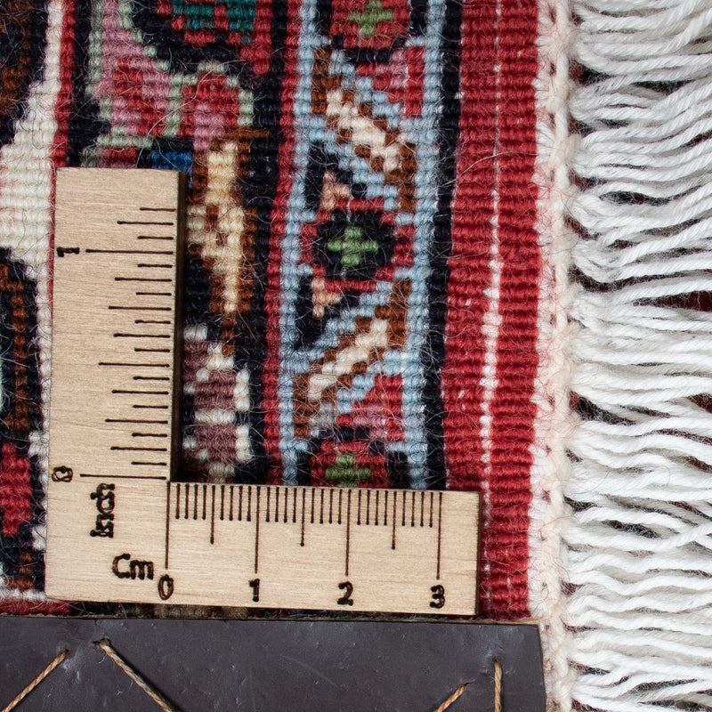 Tapete Persa - Bijar - 202 x 132 cm - vermelho