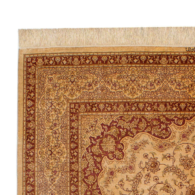 Qom seda Tapete 237x154cm - Tapete persa
