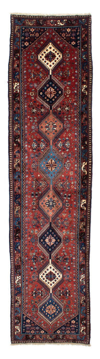 Corredor Tapete Persa - Nomadic - 370 x 84 cm - vermelho escuro – product image