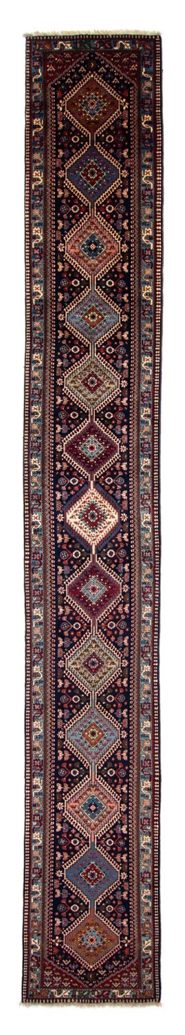 Corredor Tapete Persa - Nomadic - 580 x 83 cm - azul escuro
