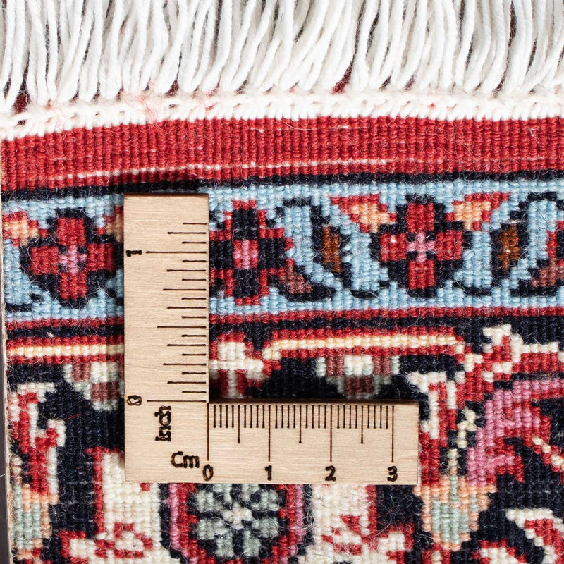 Corredor Tapete Persa - Bijar - 195 x 73 cm - vermelho