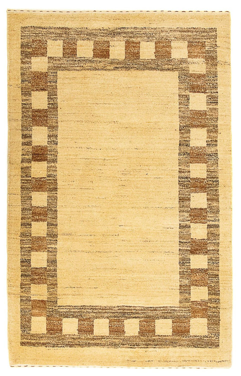 Gabbeh Indo Tapete 123x80cm - Perserteppich Wollteppich