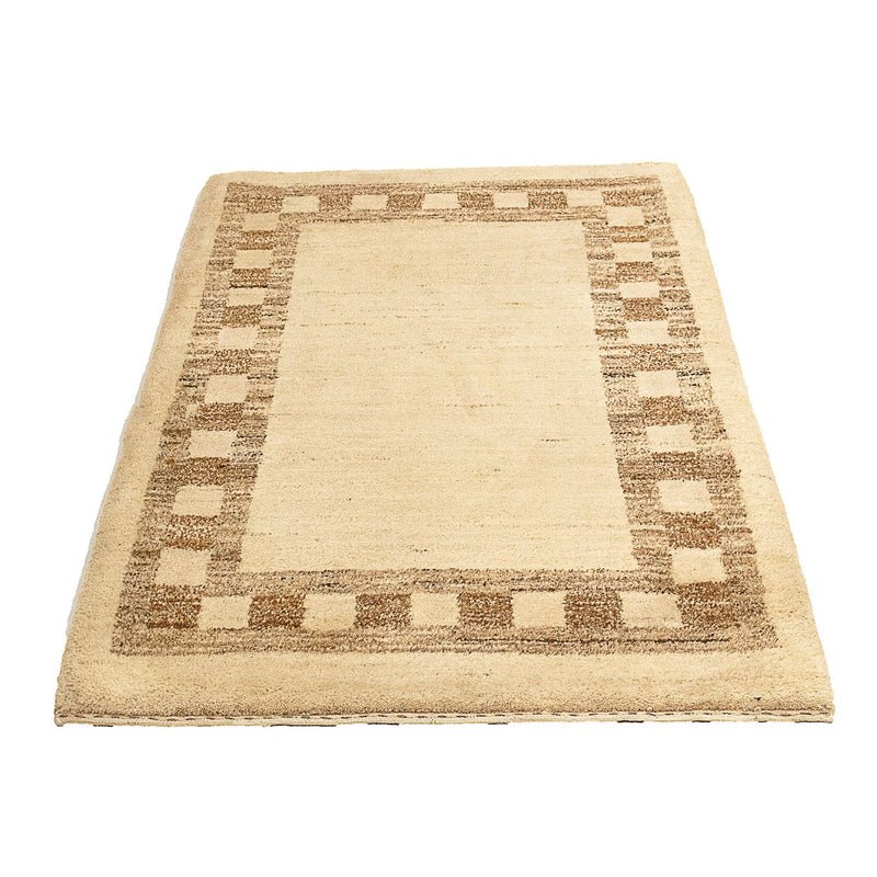 Gabbeh Indo Tapete 122x80cm - Perserteppich Wollteppich
