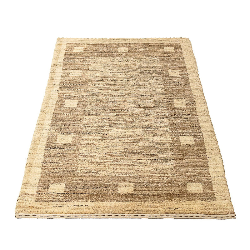 Gabbeh Indo Tapete 126x77cm - Perserteppich Wollteppich