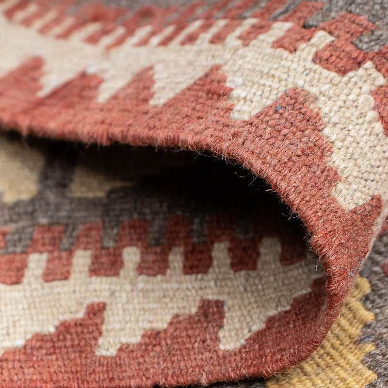 Kilim Maimana Tapete 200x65cm - Tapete de lã