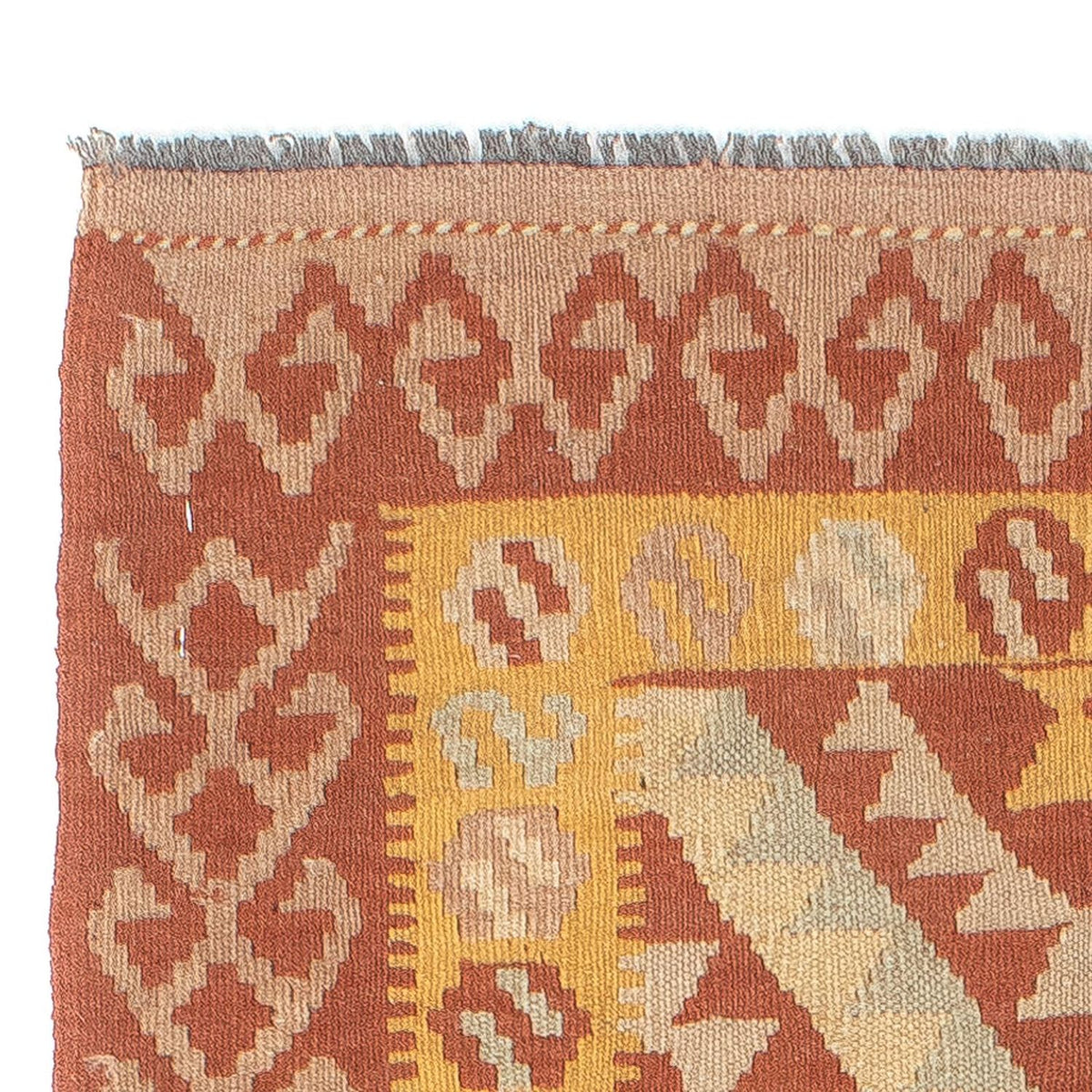 Kilim Maimana Tapete 69x203cm - Tapete de lã