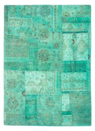 Tapete de trabalho em patchwork 212x290cm - Perserteppich Wollteppich