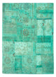 Tapete de trabalho em patchwork 212x290cm - Perserteppich Wollteppich