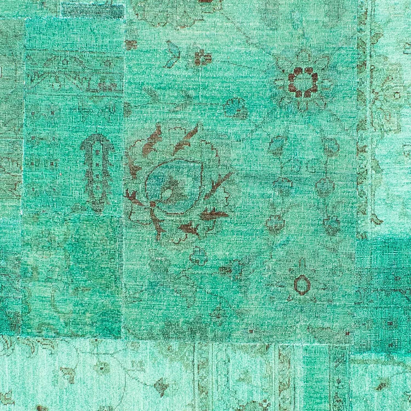Tapete de trabalho em patchwork 212x290cm - Perserteppich Wollteppich