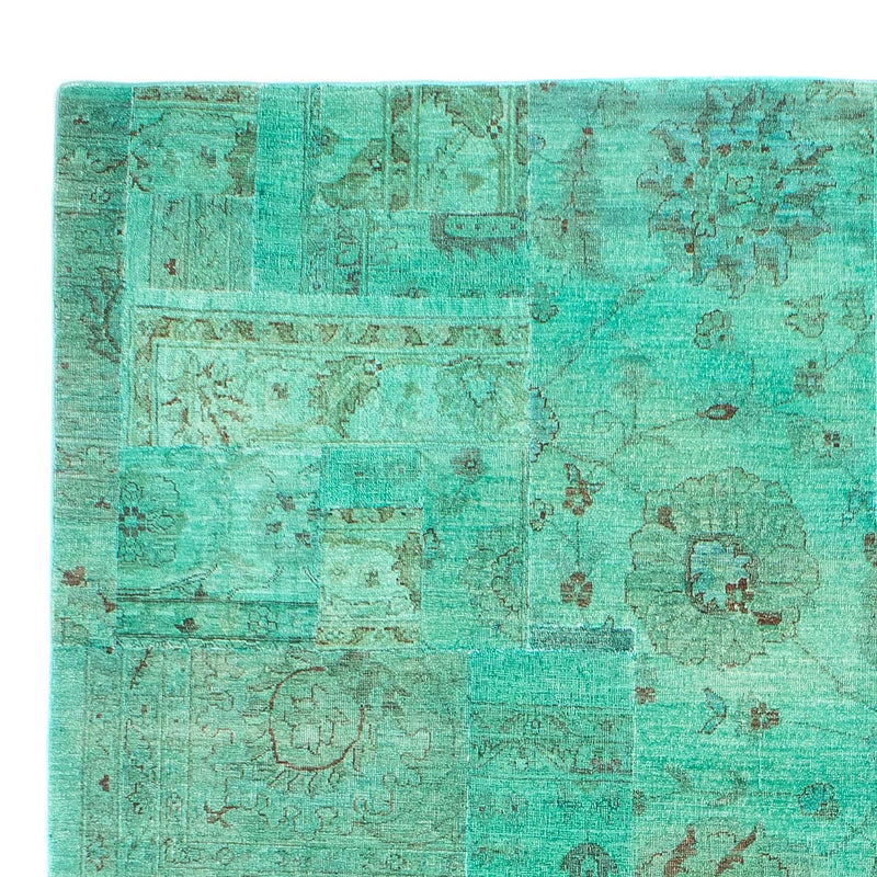 Tapete de trabalho em patchwork 212x290cm - Perserteppich Wollteppich